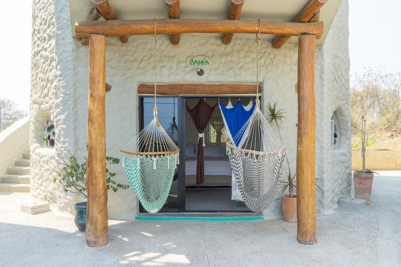 Pacific Nomads Earthbag House Villa Punta Mita Bagian luar foto